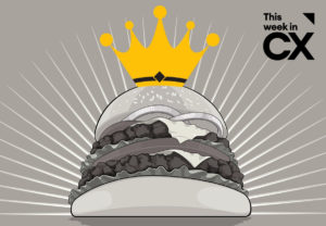 Burger with crown