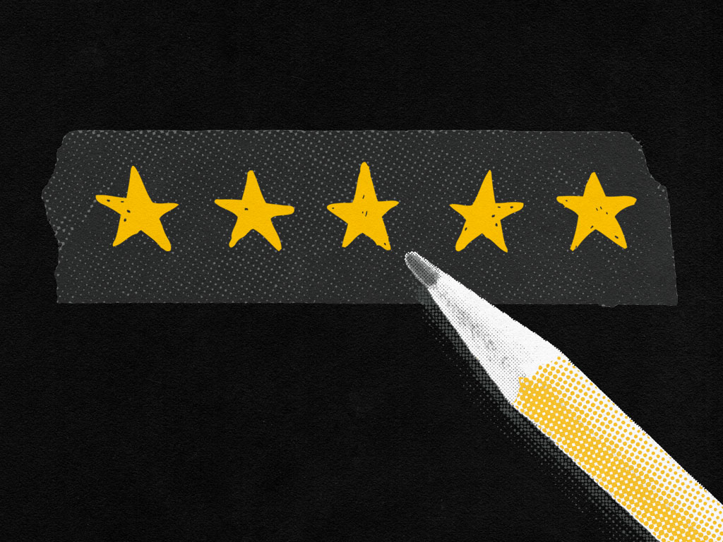 Decorative image showing the benefits of asking customers for reviews.