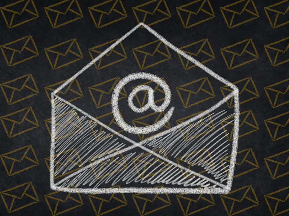 Decorative image representing email open rates and how to improve them.